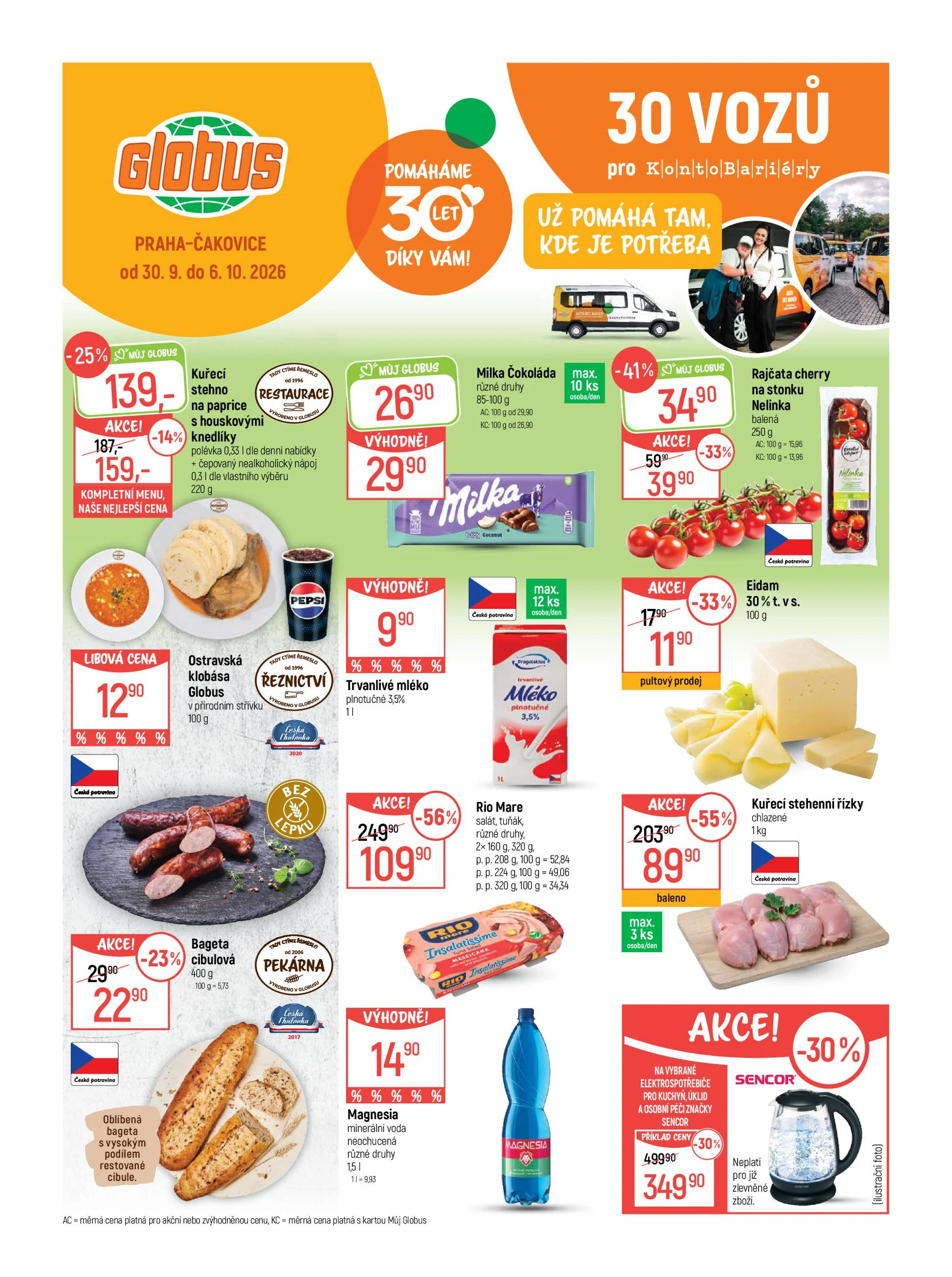 Leták Globus
