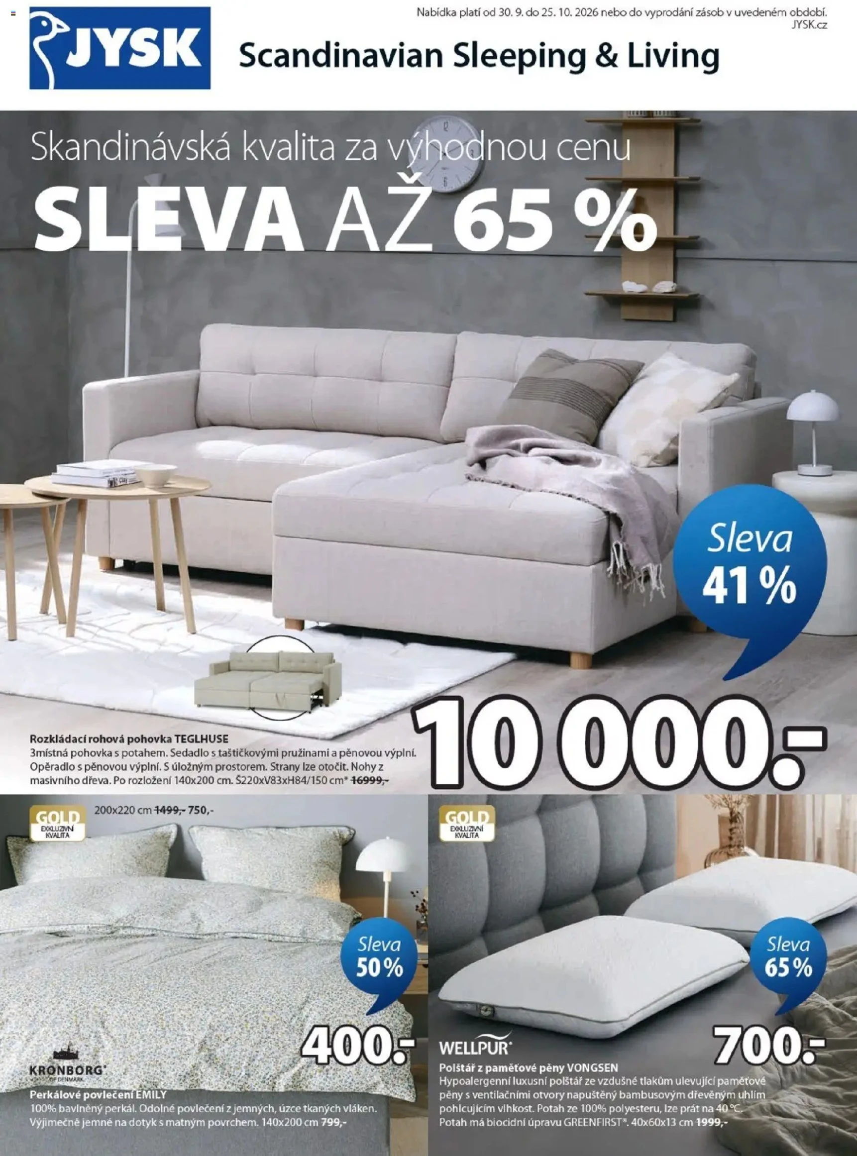 Leták JYSK