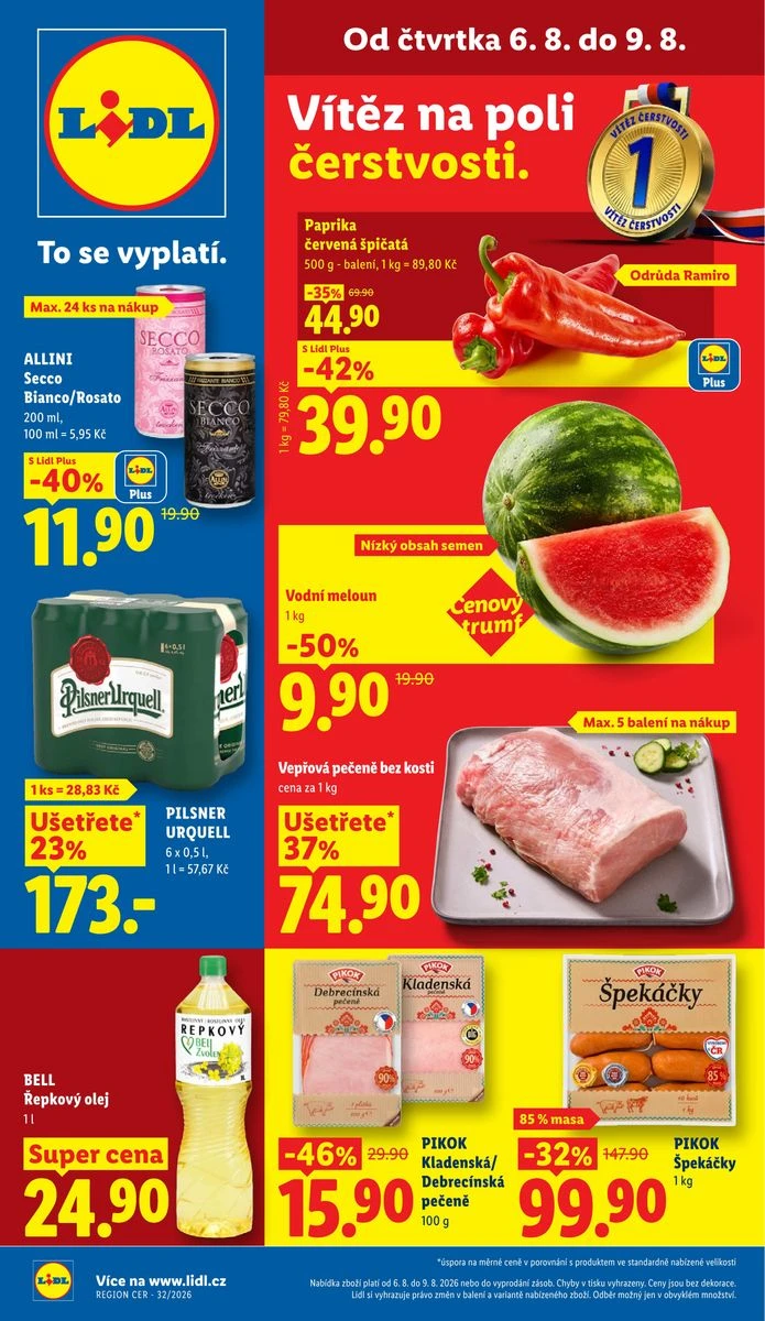 Leták Lidl