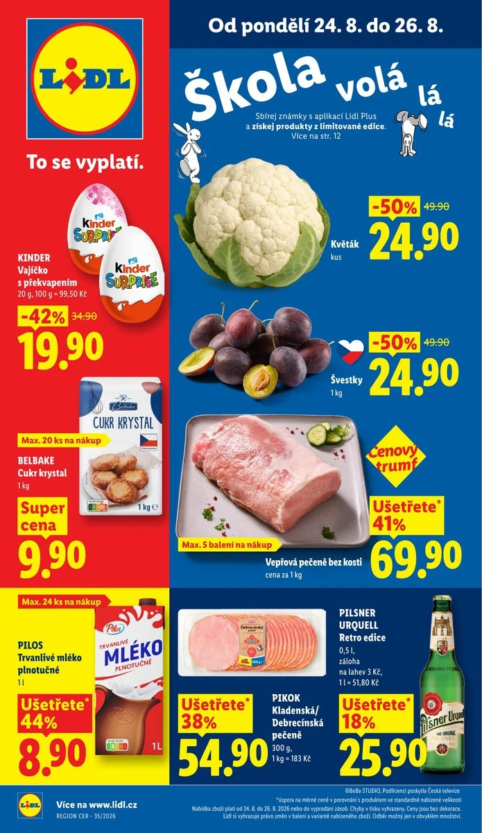 Leták Lidl