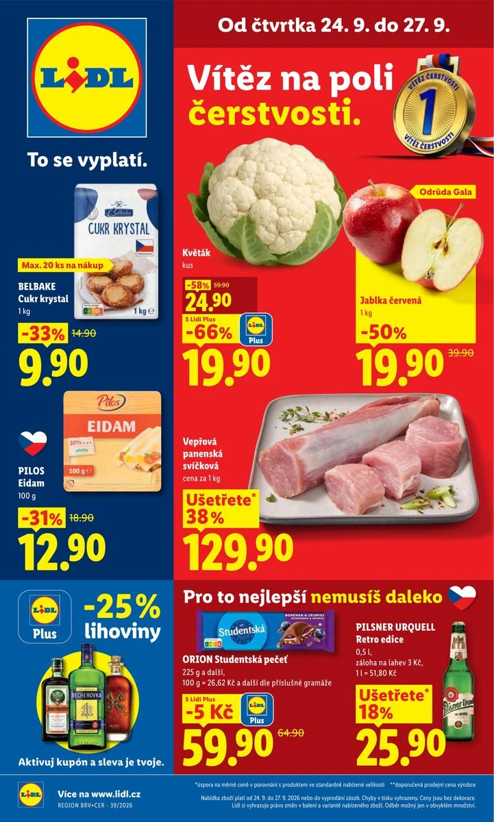 Leták Lidl