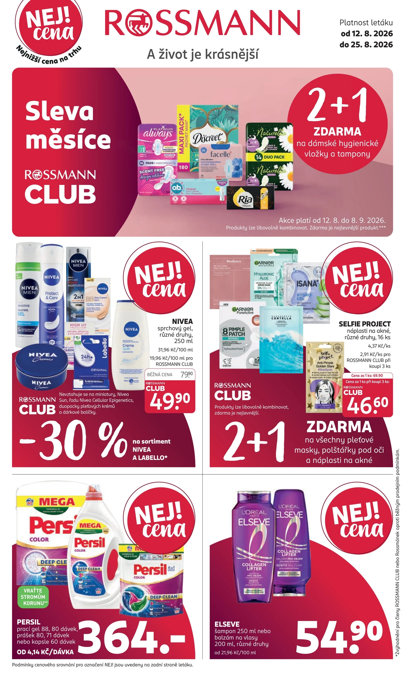 Aktuální leták ROSSMANN drogerie
