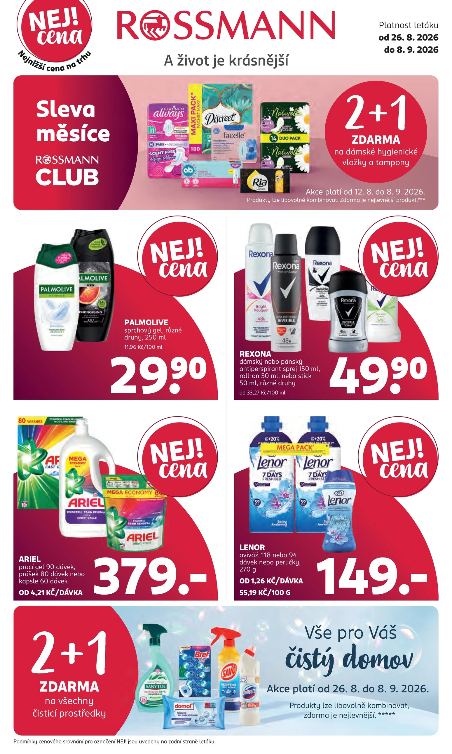 Aktuální leták ROSSMANN drogerie