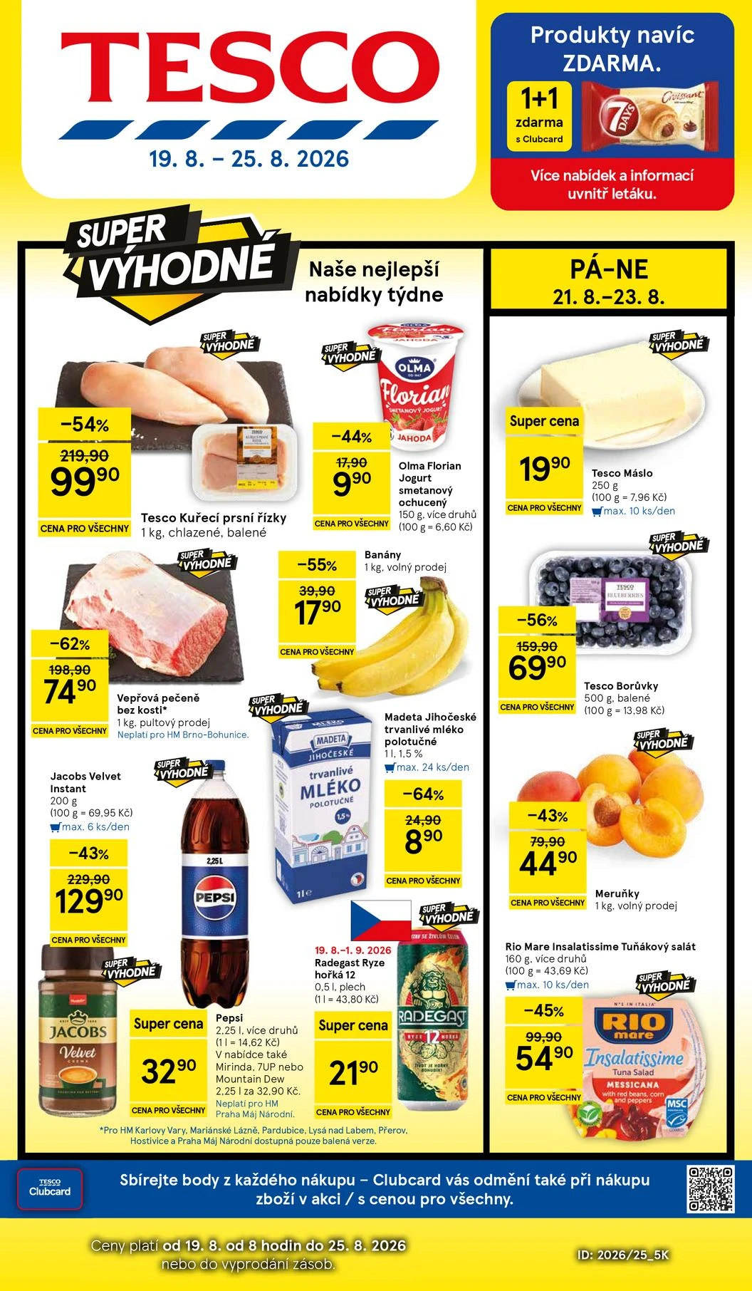 Leták Tesco