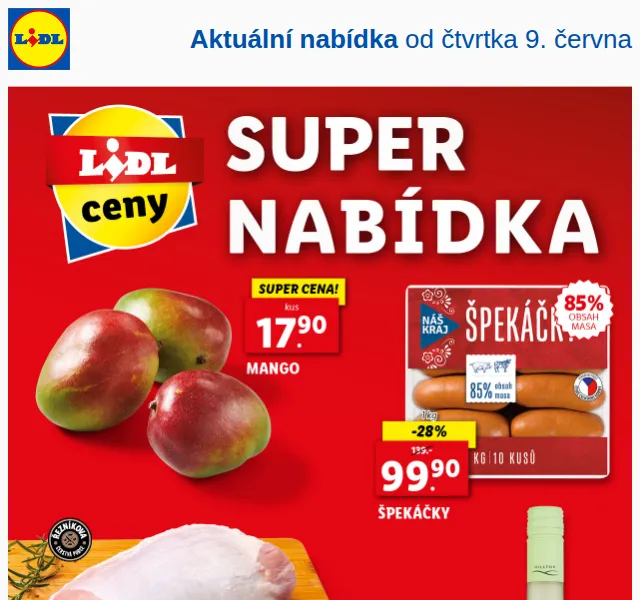 Lidl: Slevy od čtvrtka – červen 2026 | Nuslet.cz