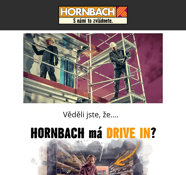 HORNBACH: Stavební materiály – květen 2026 | Nuslet.cz