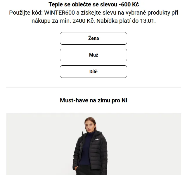 Modivo: Zimní sleva -600 Kč – červenec 2026 | Nuslet.cz