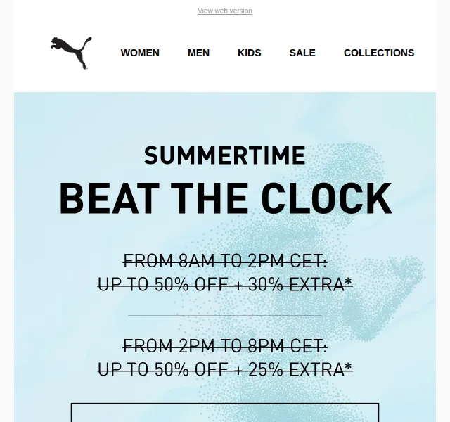 PUMA: sleva až 50 % + 20 % extra kódem BEAT – červen 2026 | Nuslet.cz