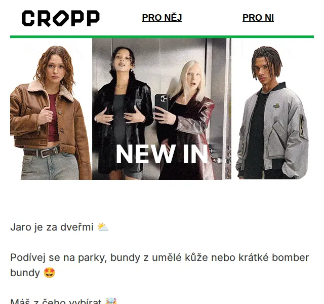 Cropp: Nová jarní kolekce – červen 2026 | Nuslet.cz