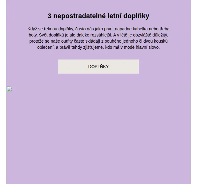 Stradivarius: 3 nepostradatelné letní doplňky – červen 2026 | Nuslet.cz