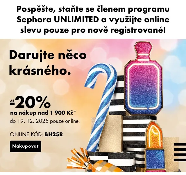 Sephora: Sleva 20 % pro nové členy – červenec 2026 | Nuslet.cz