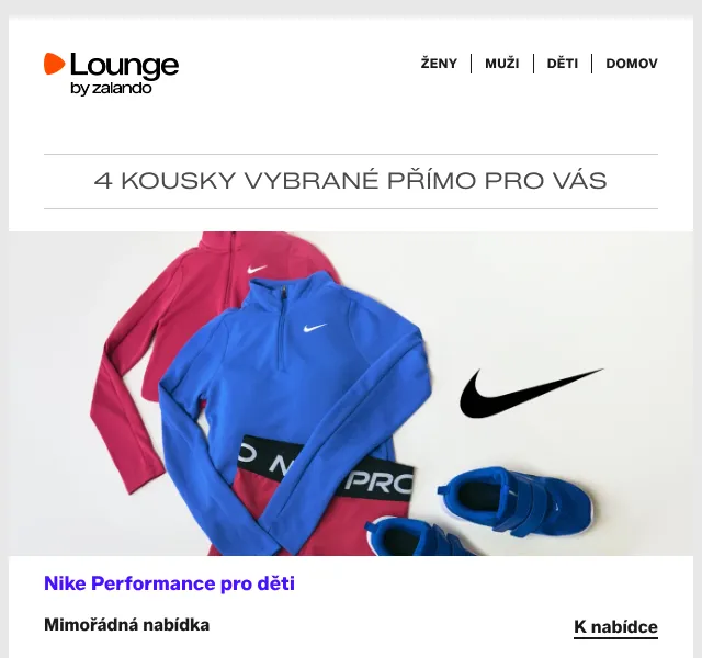 Lounge by Zalando: Nike, Diesel, A&F – až 85 % | Červenec 2026