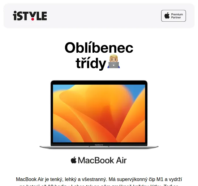 iSTYLE: Slevy pro vysokoškoláky a učitele na Mac až 3 000 Kč – červen 2026 | Nuslet.cz