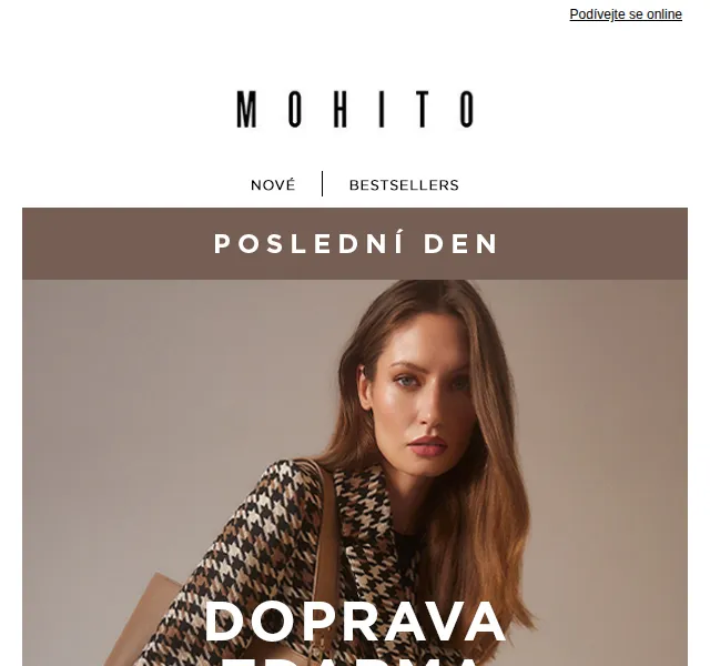 MOHITO: Doprava zdarma – červen 2026 | Nuslet.cz