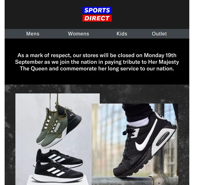 Sportsdirect.com: Slevy až 70 % na tenisky – červen 2026 | Nuslet.cz