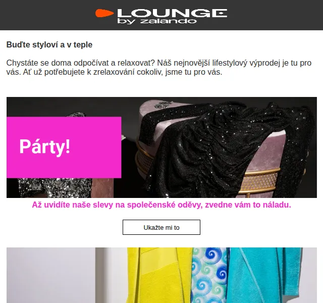 Lounge by Zalando: Až 80% sleva na domácí módu – červen 2026 | Nuslet.cz