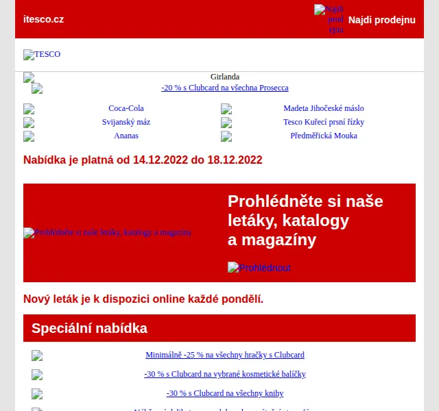 Tesco: -25% na všechna Prosecca – červen 2026 | Nuslet.cz