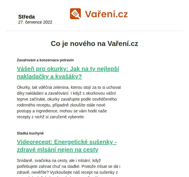 Vaření.cz: Nové recepty a tipy na zavařování – červen 2026 | Nuslet.cz