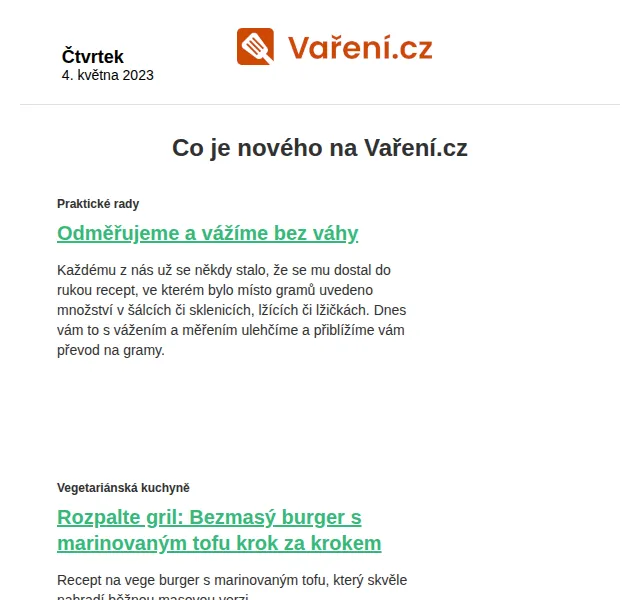 Vaření.cz: Nové recepty a tipy – červen 2026 | Nuslet.cz