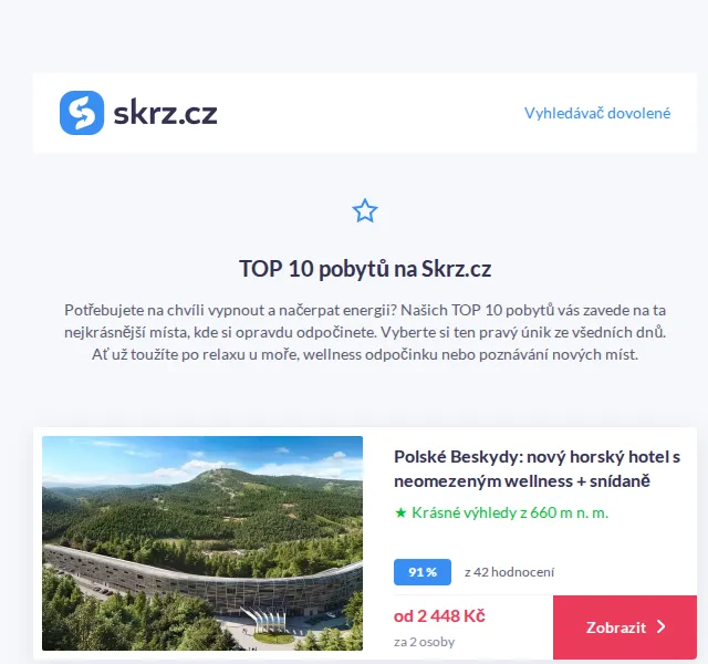 Vánoce na Skrz: TOP 10 pobytů – all inclusive Mallorca 12 990 Kč – červenec 2026 | Nuslet.cz