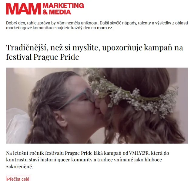 Marketing & Media: Prague Pride kampaň – červenec 2026 | Nuslet.cz