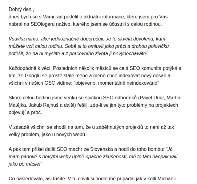 Collabim: SEO insights z SEOlogeru – červen 2026 | Nuslet.cz