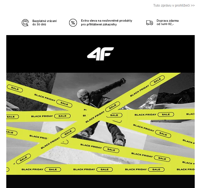 4Fstore: Sleva 40 % během Black Friday – červenec 2026 | Nuslet.cz