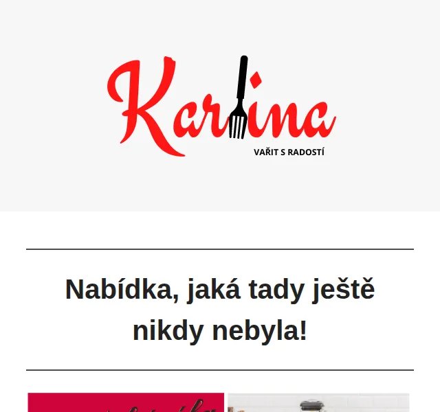 Karlina CZ: Mixér Magimix + digitální váha zdarma – červen 2026 | Nuslet.cz