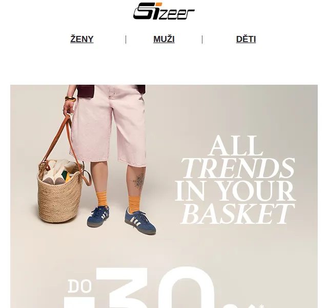 Sizeer: Slevy až 30 % na vybrané produkty – červen 2026 | Nuslet.cz