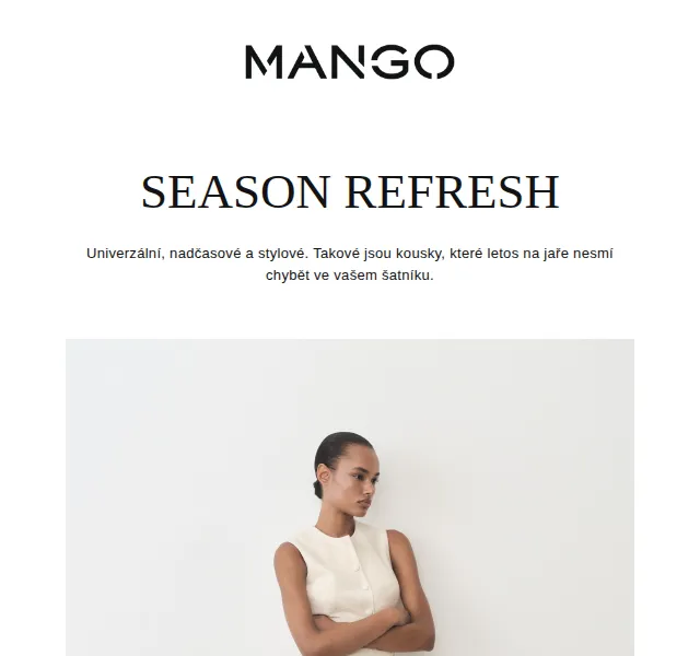 MANGO Home: nová jarní kolekce šatů, kalhot a kabátků – červen 2026 | Nuslet.cz