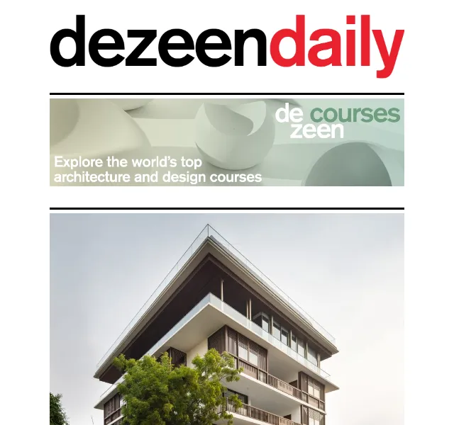 Dezeen Daily: novinky z architektury – červen 2026 | Nuslet.cz