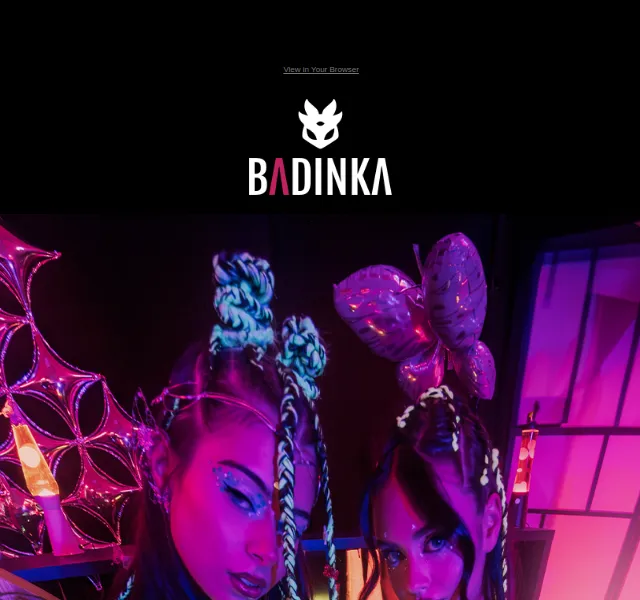 BADINKA: nová kolekce Rave Gear – červen 2026 | Nuslet.cz