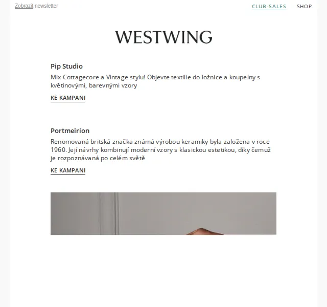 Westwing: Pip Studio a Portmeirion – červen 2026 | Nuslet.cz