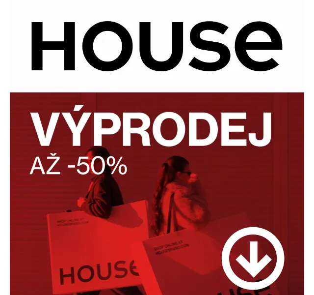 HOUSE: Výprodej až -50 % – červen 2026 | Nuslet.cz
