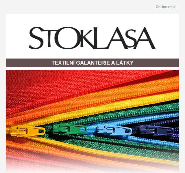 Stoklasa: Nové zipy a doplňky – červen 2026 | Nuslet.cz