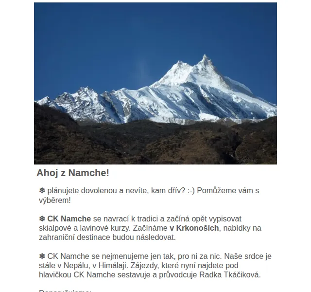 Namcheshop: skialpové kurzy, treky a dovolená na Srí Lance – červen 2026 | Nuslet.cz