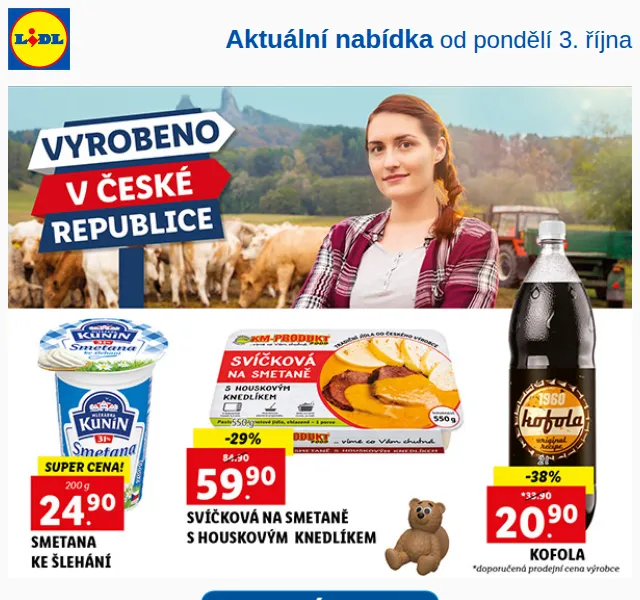 Lidl: Výběr TOP slev z akce – říjen 2026 | Nuslet.cz