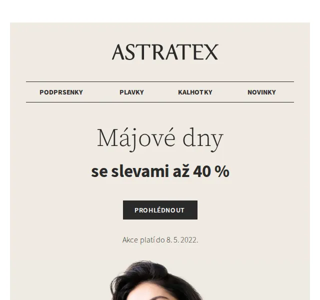 Astratex.cz: Májové dny se slevami až 40 % – červen 2026 | Nuslet.cz
