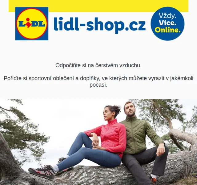 Lidl: Sportovní oblečení ROCKTRAIL – květen 2026 | Nuslet.cz