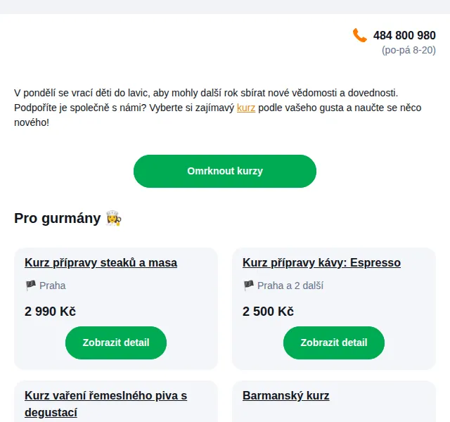 Adrop: zážitkové kurzy a dárky – červen 2026 | Nuslet.cz