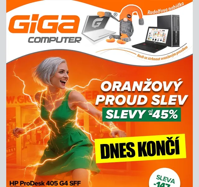 GIGACOMPUTER: HP ProDesk 2 303 Kč – květen 2026 | Nuslet