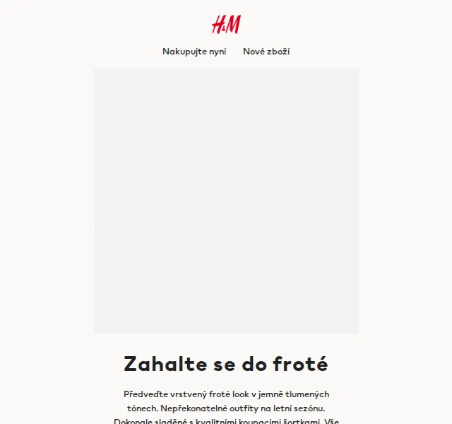 H&M Fashion: Froté modely pro léto – červen 2026 | Nuslet.cz