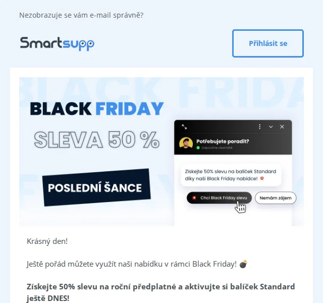 Smartsupp: 50% sleva na Standard balíček – červen 2026 | Nuslet.cz