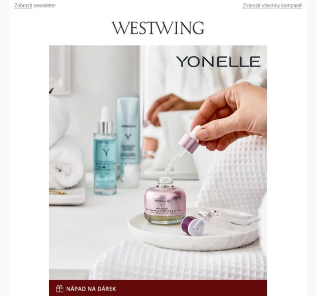 Westwing: luxusní kosmetika YONELLE – červen 2026 | Nuslet.cz