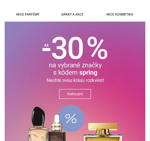 Notino: Sleva až 30 % na vybrané značky – červenec 2026 | Nuslet.cz