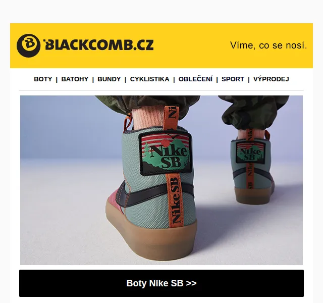 Blackcomb.cz: Nové boty Vans, Nike SB, Salomon – červen 2026 | Nuslet.cz