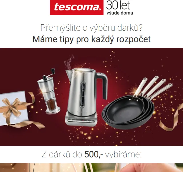 Tescoma: Dárky od 399 Kč – červen 2026 | Nuslet.cz