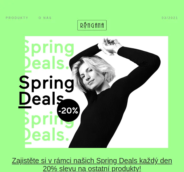 RINGANA: -20% na Fresh Sunscreen v rámci Spring Deals – červen 2026 | Nuslet.cz