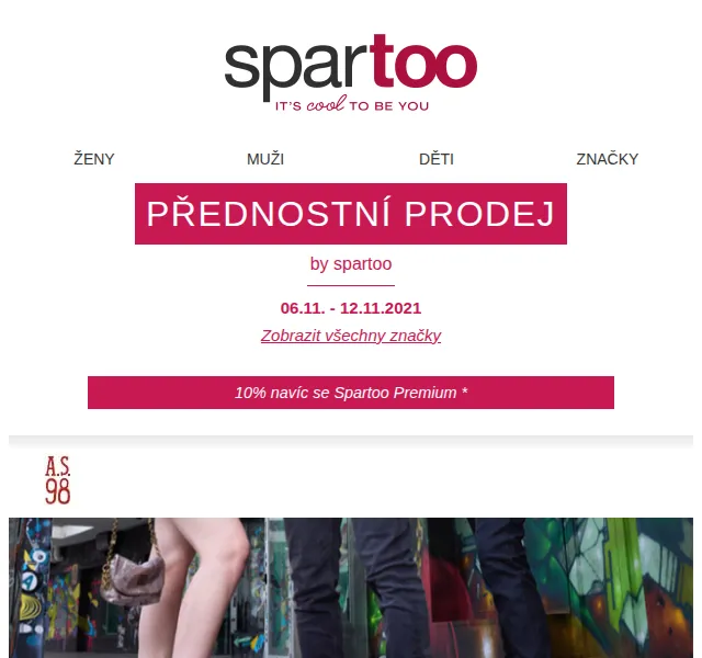 Spartoo: Sleva až -50% na Airstep, Skechers, Schott – červen 2026 | Nuslet.cz