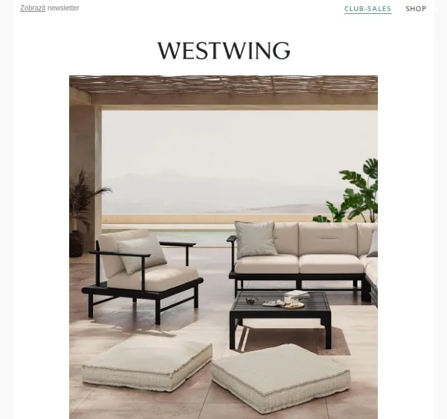 Westwing: Quiet Luxury Garden Edition – červen 2026 | Nuslet.cz